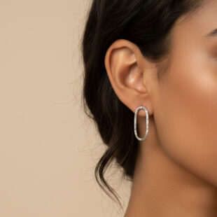 Pendientes Lua textura