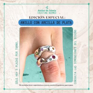 Taller Edición Especial: Taller de Anillo en Arcilla de Plata
