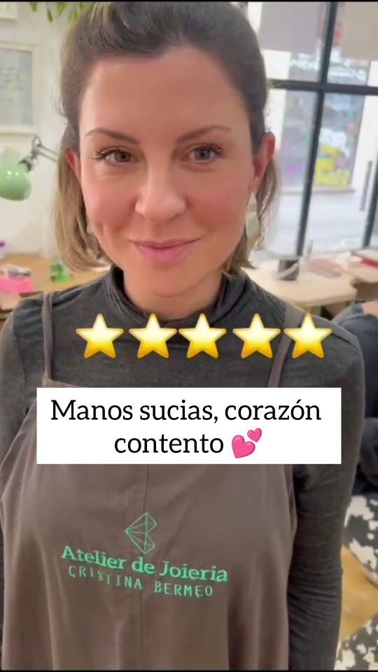 Esto no lo decimos nosotras… lo dicen quienes ya pasaron por el taller.
💍 Talleres de un día
⚒️ Clases regulares
🌸Joyas personalizadas 

📍 En el corazón de Gracia,
ven a hacer tu primera joya (y probablemente no la última).

Reserva plaza en nuestro Atelier o
 en nuestra página web
www.cristinabermeo.com

#tallerjoyeria #planconamigas #joyeriaartesana #joyeraporundia